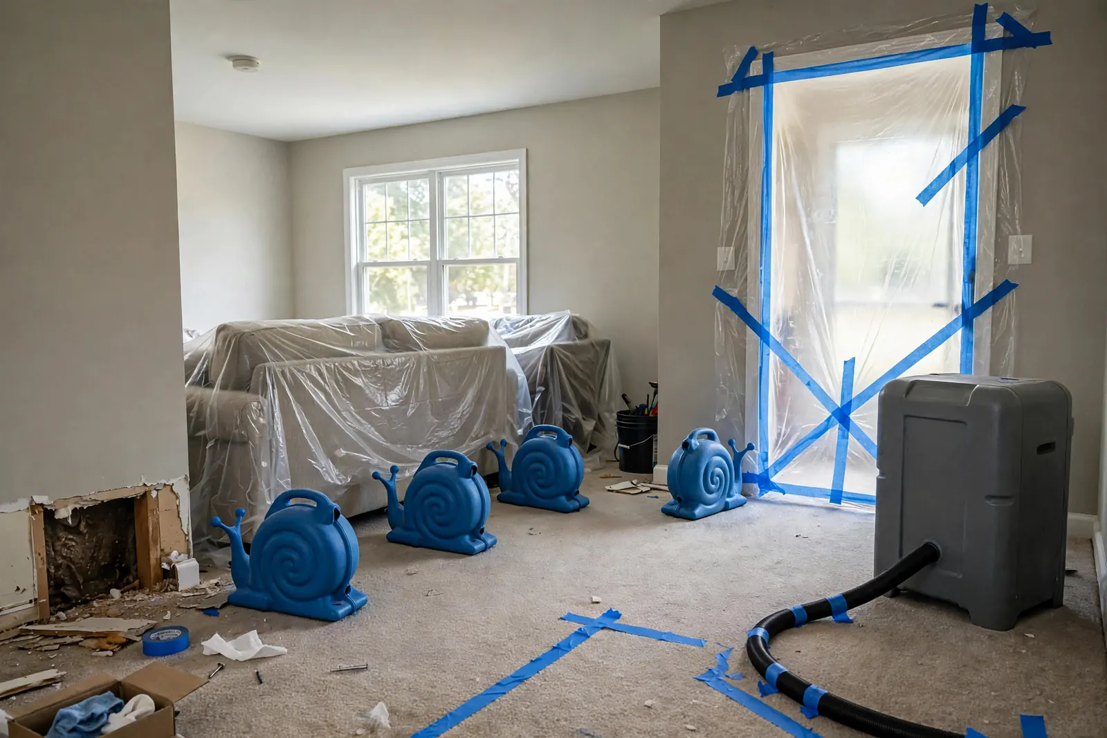 On the job: measured, photographed and documented as the work happens.